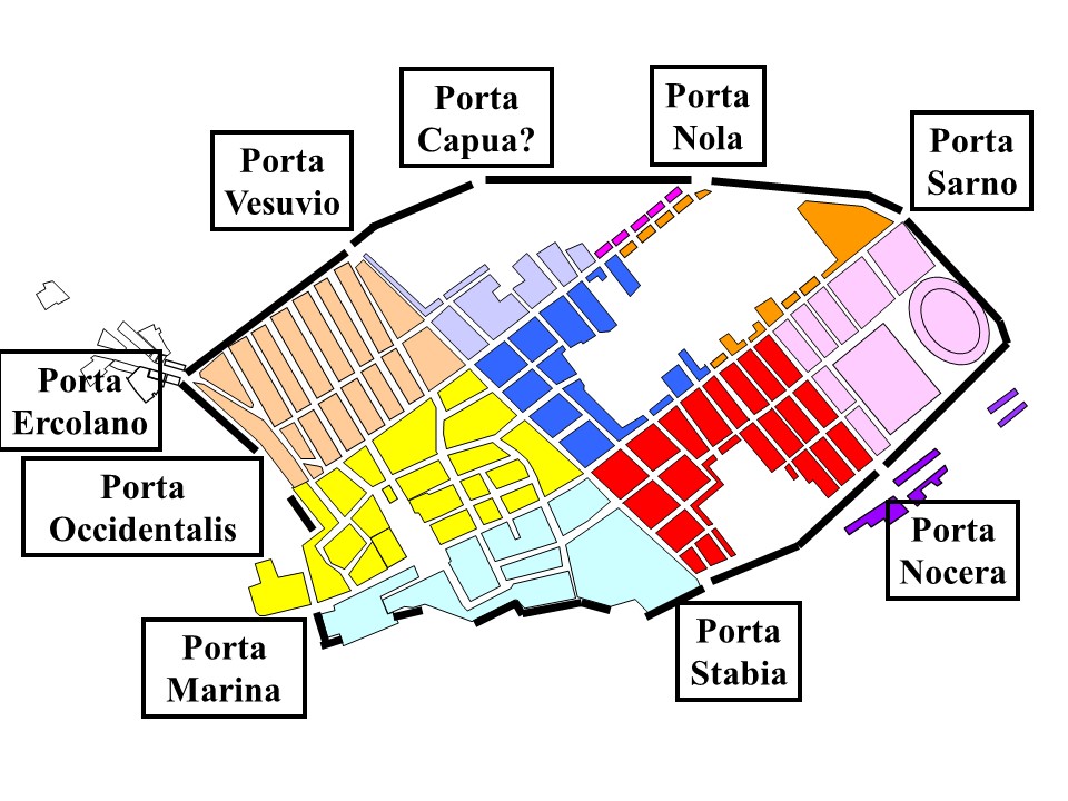 Pompeii Plan Gates